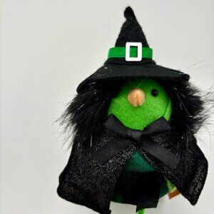 Featherly Friends GLOOMER Bad Witch Halloween Target Bird Figurine Decoration